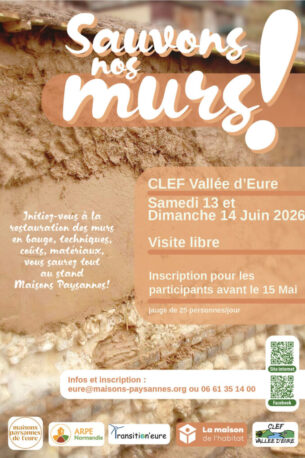 Sauvons nos murs | restaurons la bauge