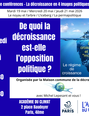De quoi la décroissance est-elle l’opposition politique ?