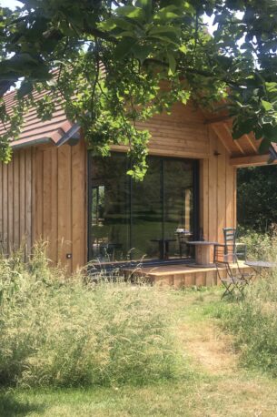 Une longère contemporaine écoconstruite