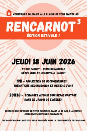 Le Rencarnot de Construire Solidaire