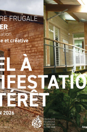 Livre Outremer de la collection Architecture Frugale