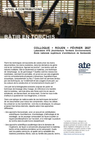 Bâtir en torchis | ENSA Normandie