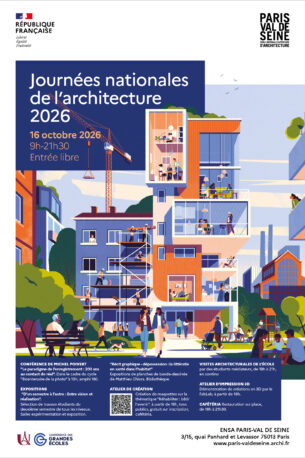 Les journées nationales de l’architecture à l’ENSA Paris-Val de Seine