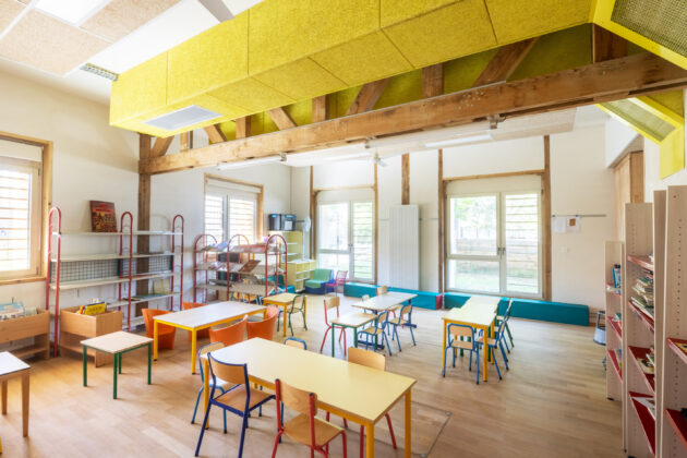 Une salle de classe au rdc // Juan Sepulveda / Topophile
