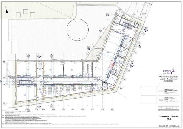 Plan rdc // DRI - Ville de Rosny-sous-Bois / Topophile