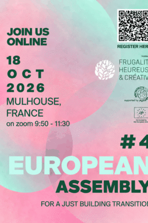 4th European Assembly for a Just Building Transition