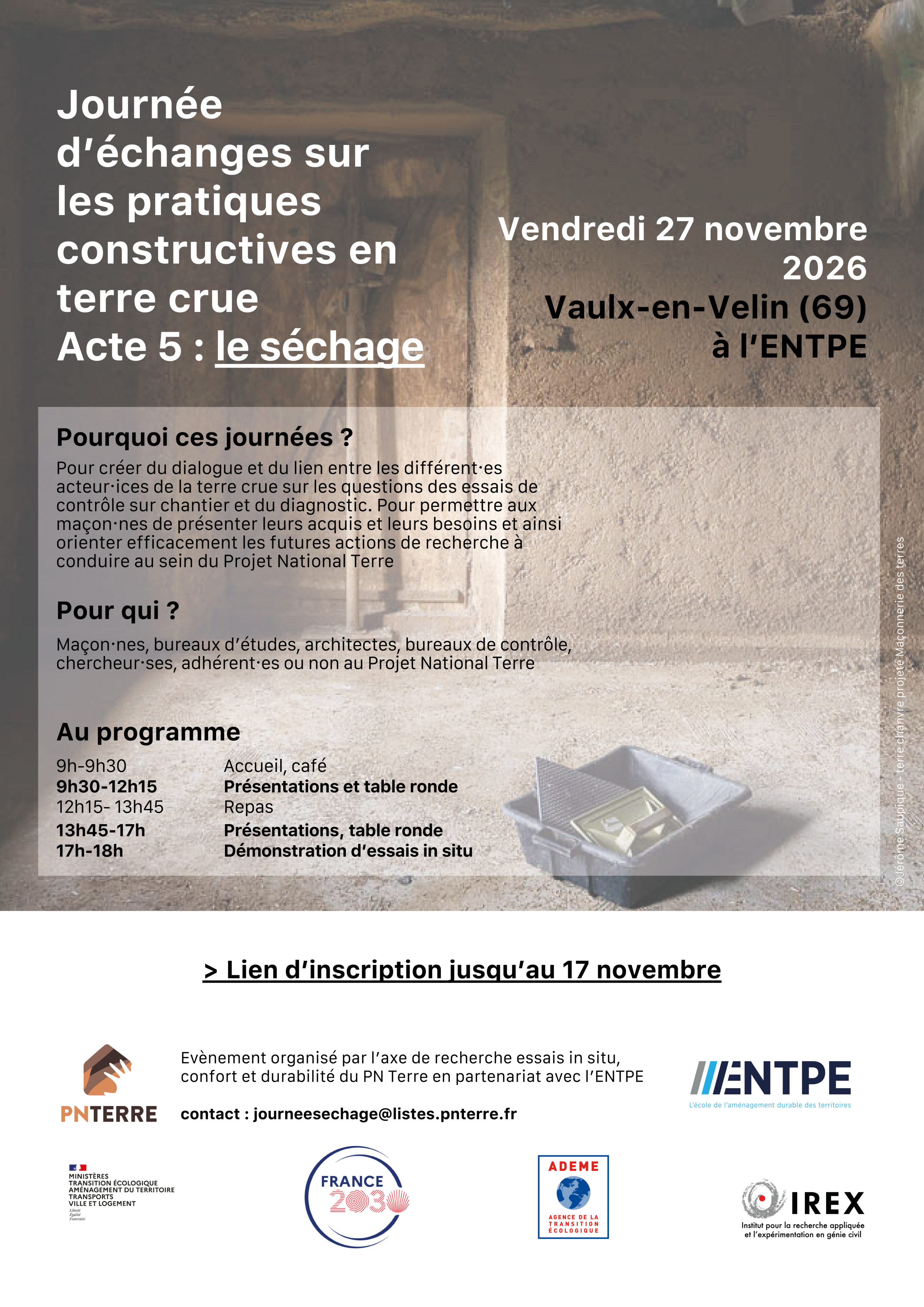 Le séchage de la terre crue 1 Le séchage de la terre crue
